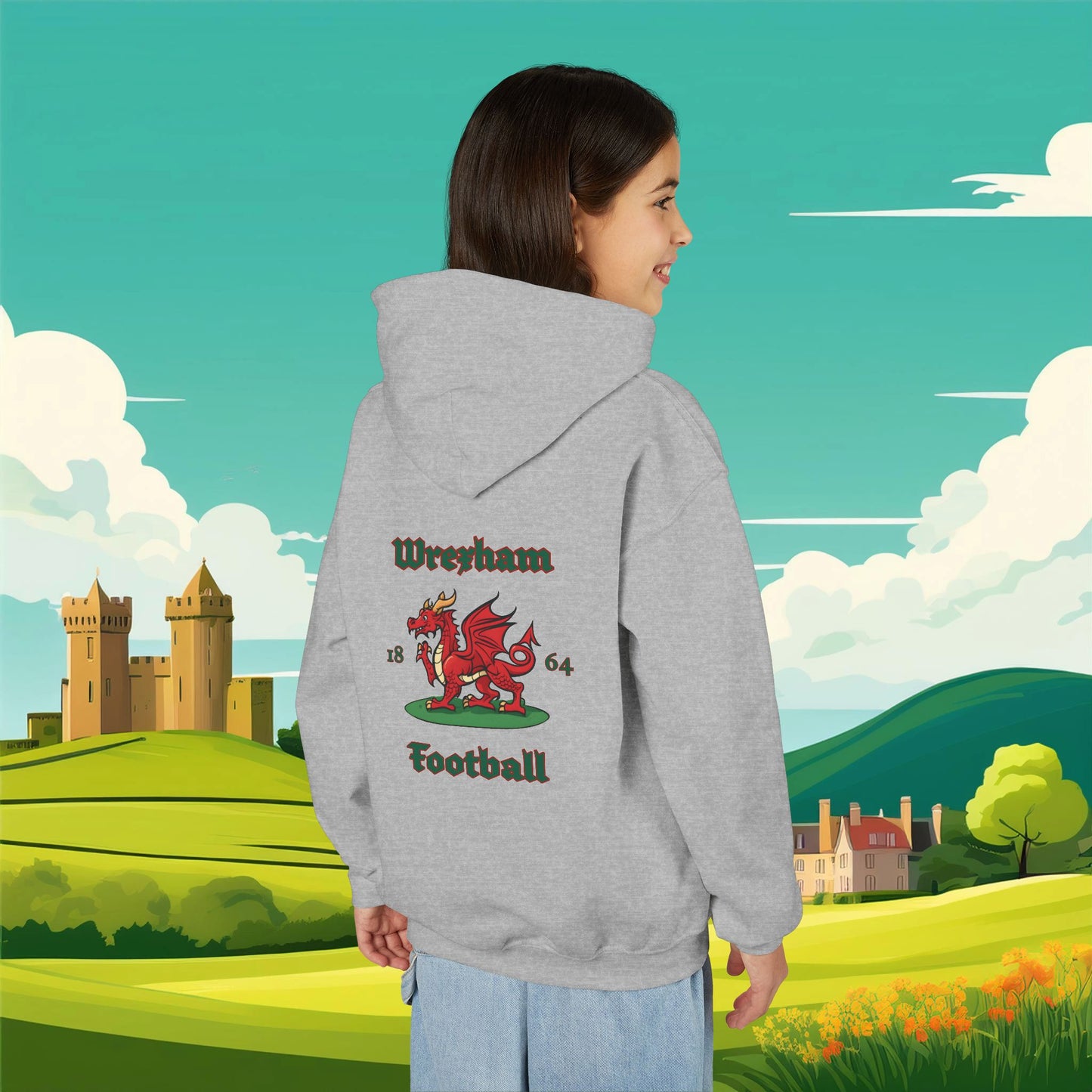 Wrexham Football Youth Hoodie