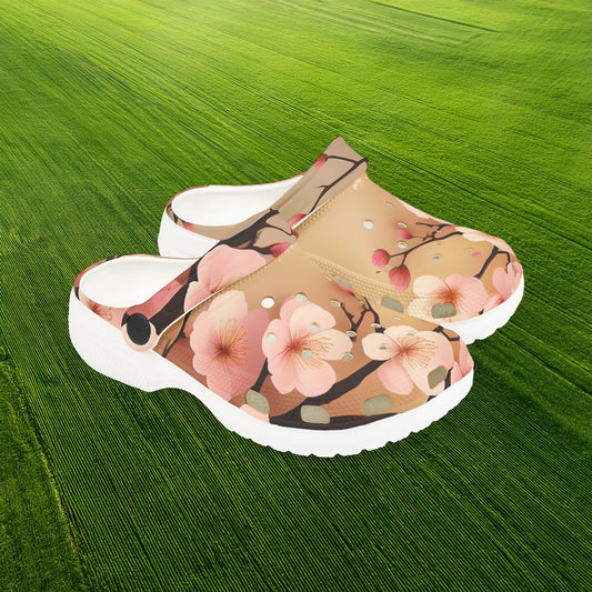 Cherry Blossom Kid's Foam Clogs