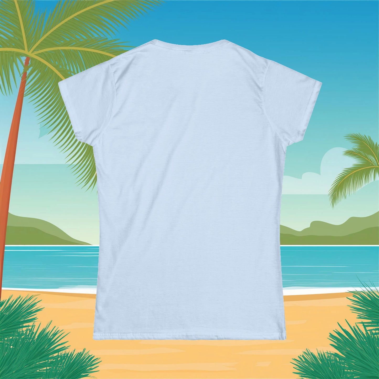 Miami Little Dolphin Women's Softstyle Tee