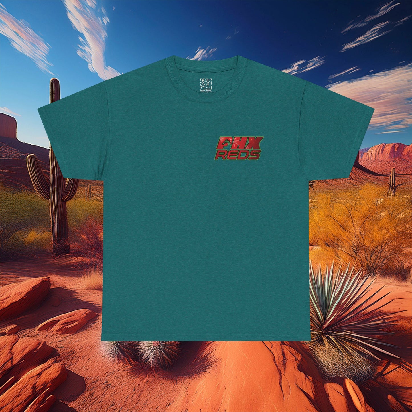 PHX Reds Christmas Crest Tee