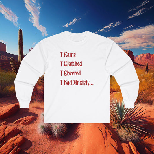 PHX Reds "Never Leave A Wrexham Match" Long Sleeve Tee