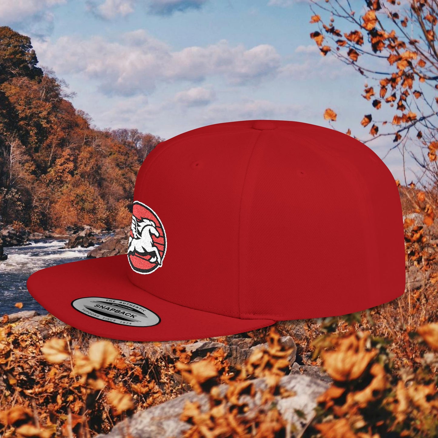 Loudoun Pegasus Flat Bill Snapback