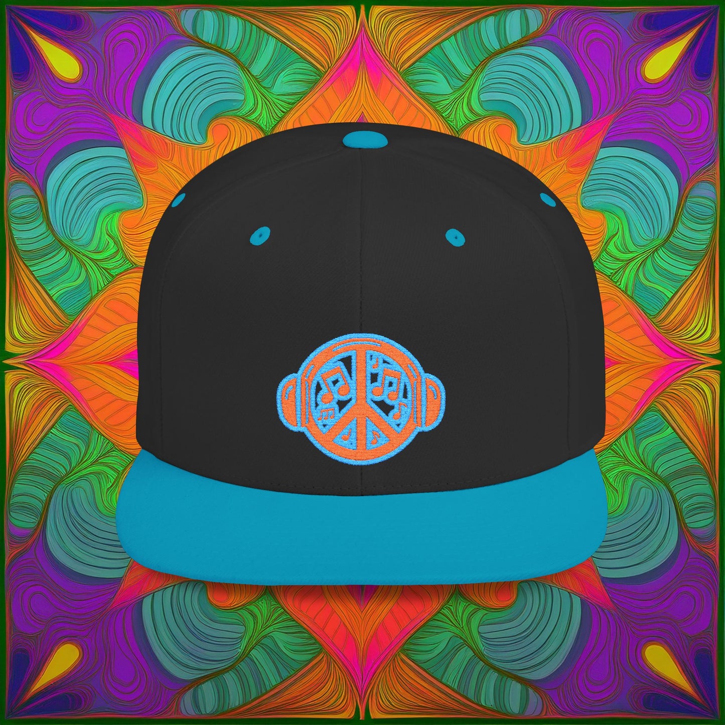 Beats Peace Logo Flat Bill Snapback