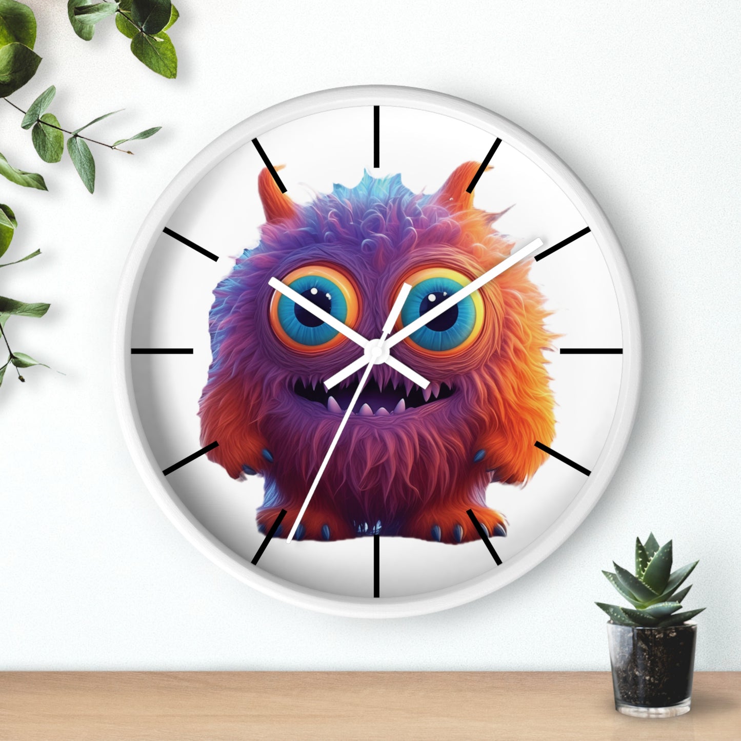 Little Monster Wall Clock