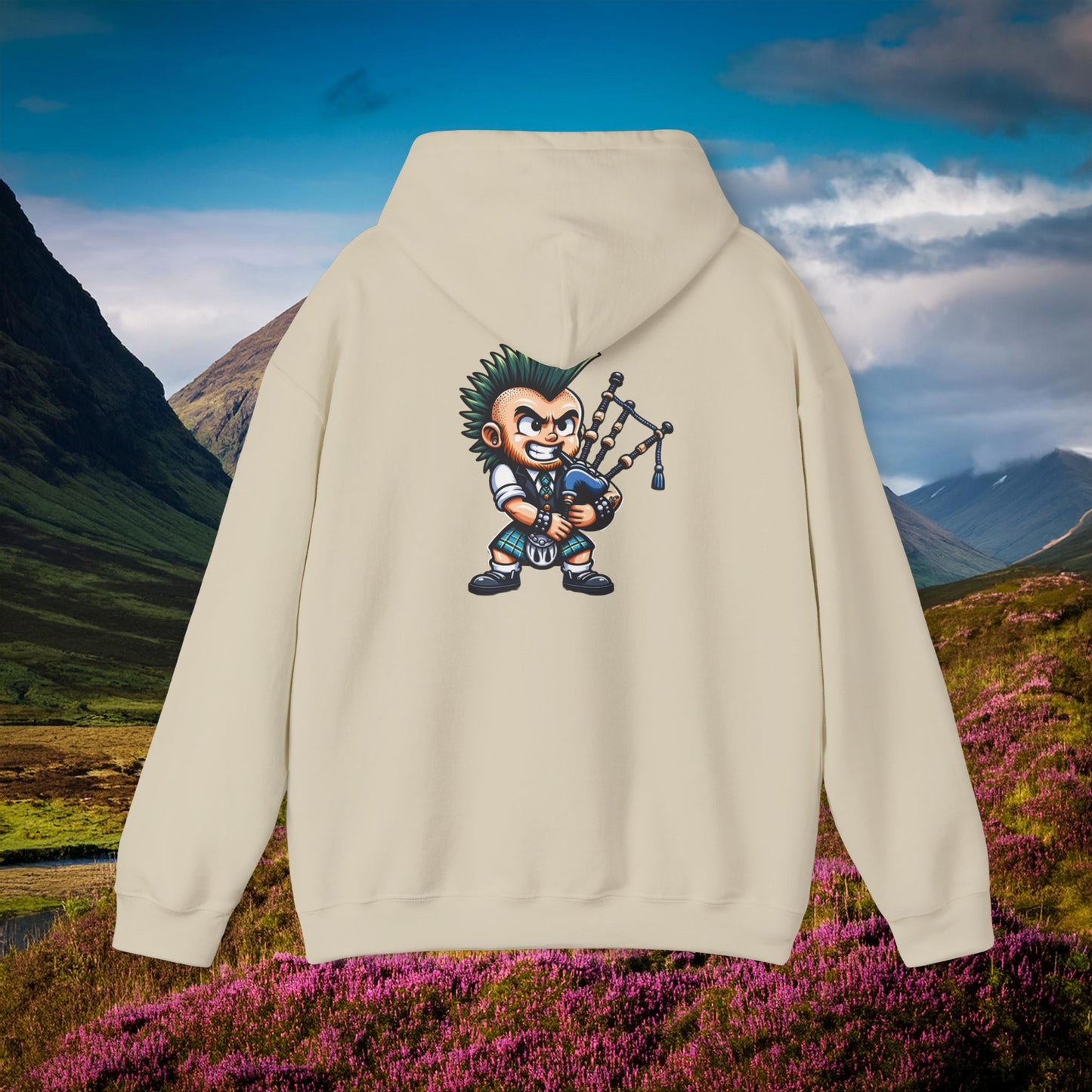 Scottish Punk Rock Hoodie