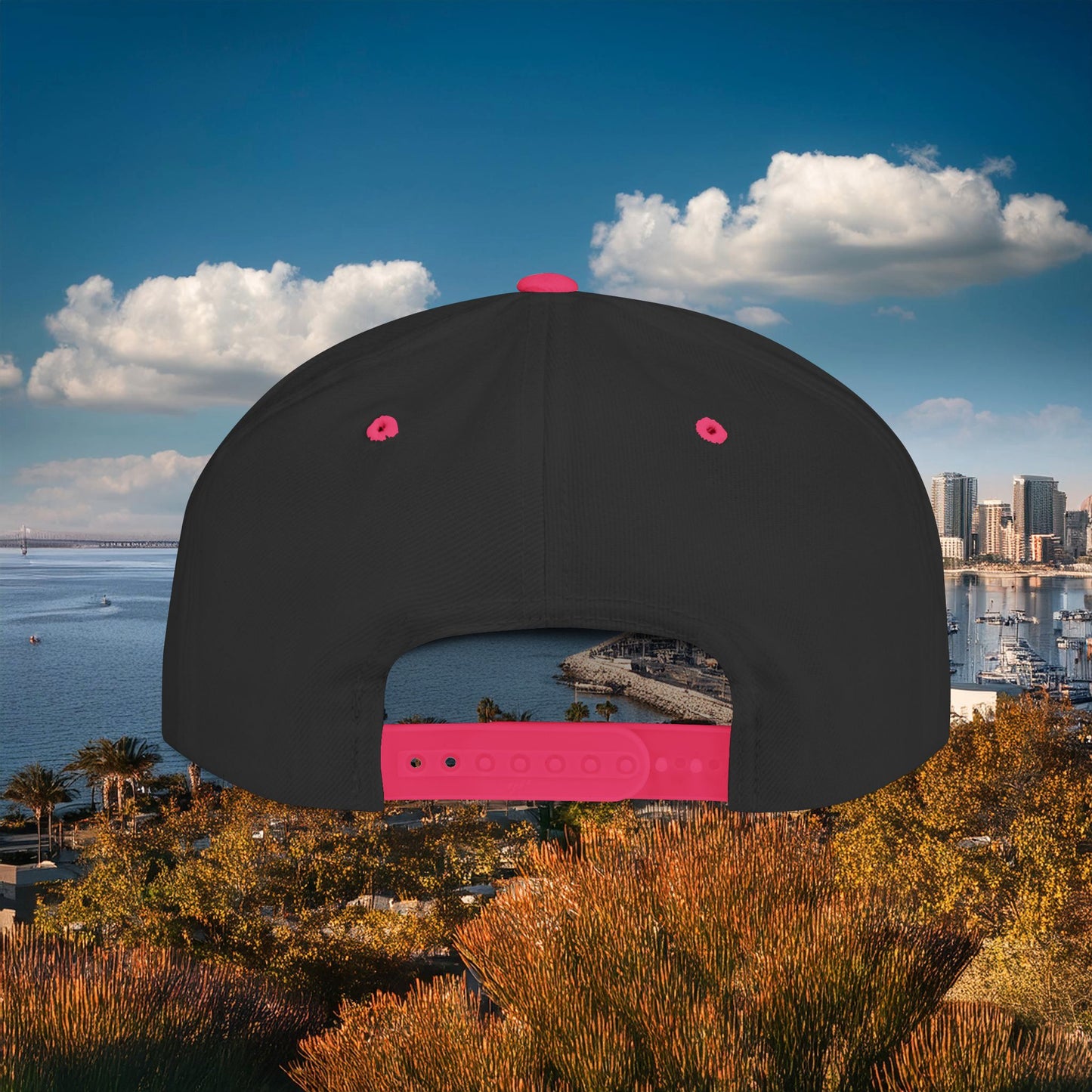 San Diego Baseball Logo Flat Bill Snapback