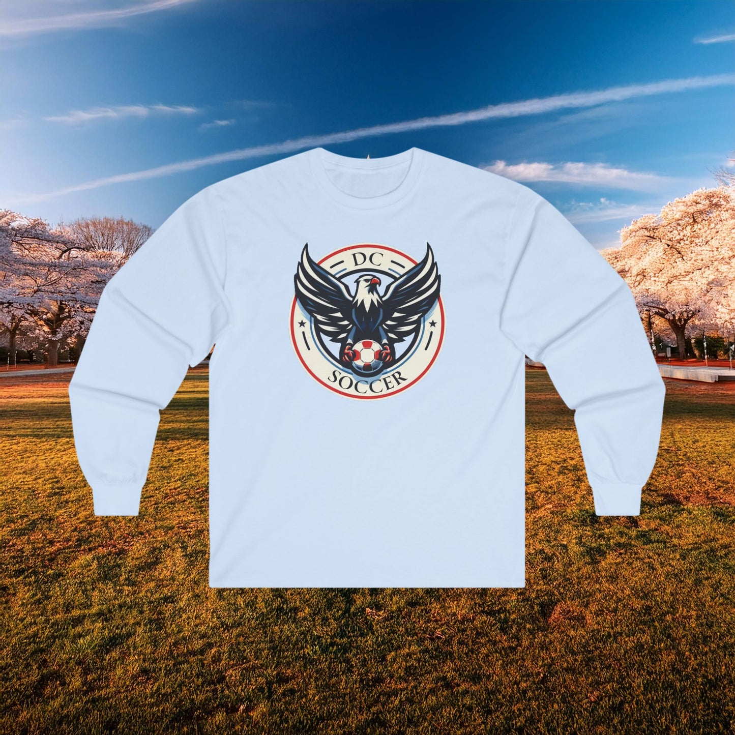 DC United Logo Long Sleeve Tee