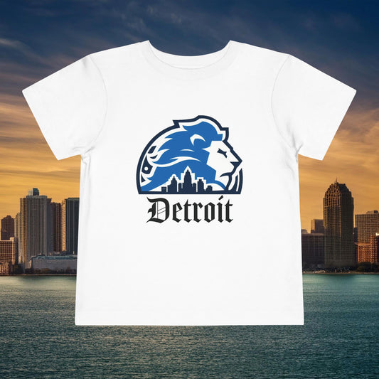 Detroit Football Skyline Toddler Tee