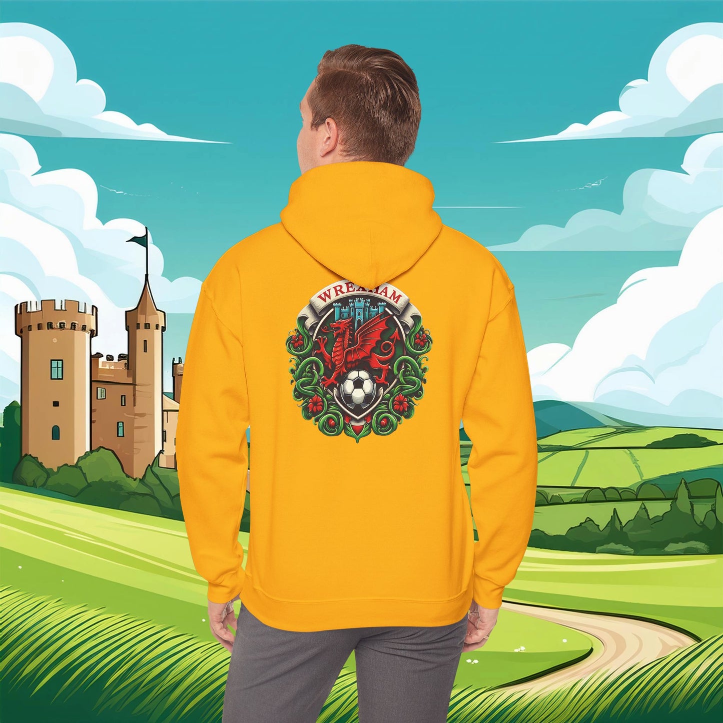 Wrexham Crest Hoodie