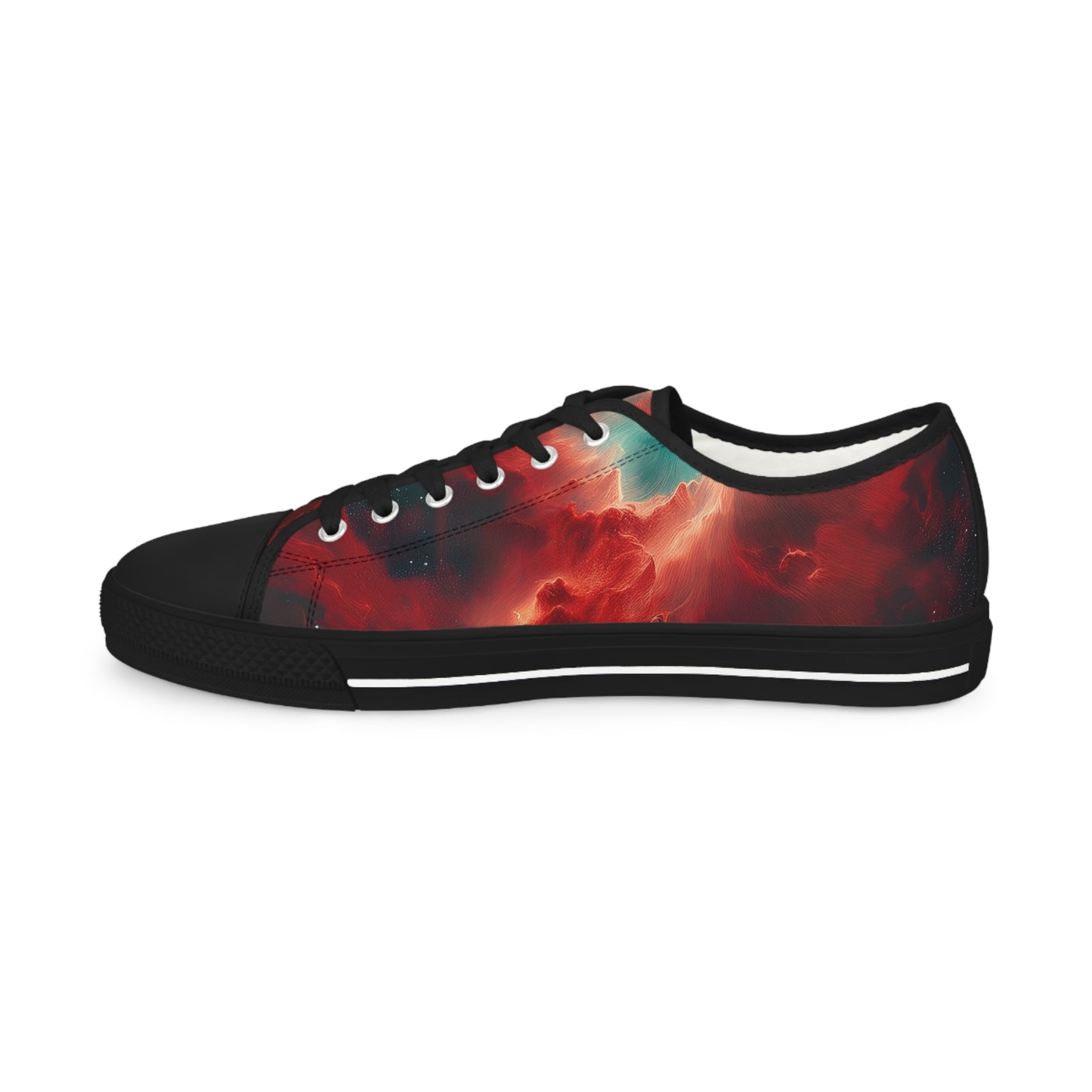 Liverpool Red Galaxy Men's Low Top Sneakers