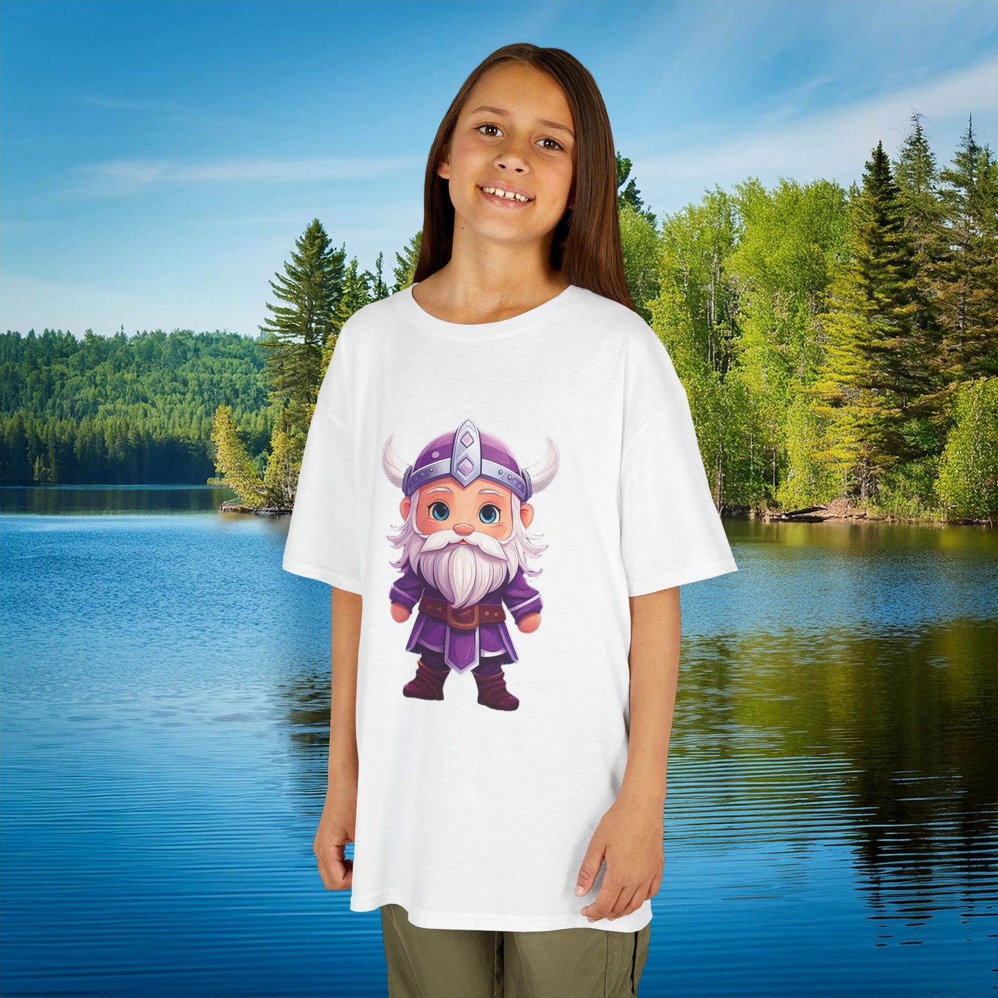 Purple Viking Kids Tee