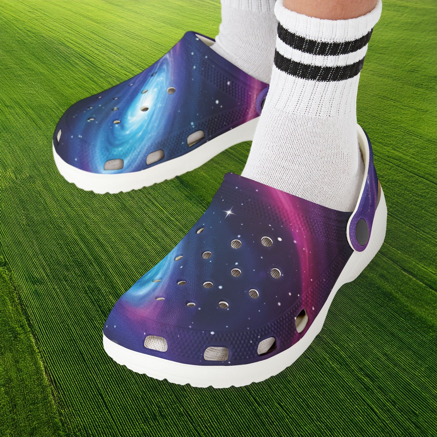 Distant Galaxy Kid's Foam Clogs