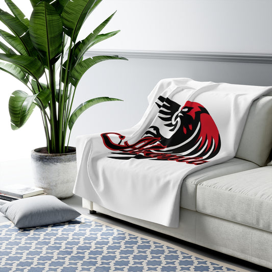 Atlanta Football Sherpa Fleece Blanket