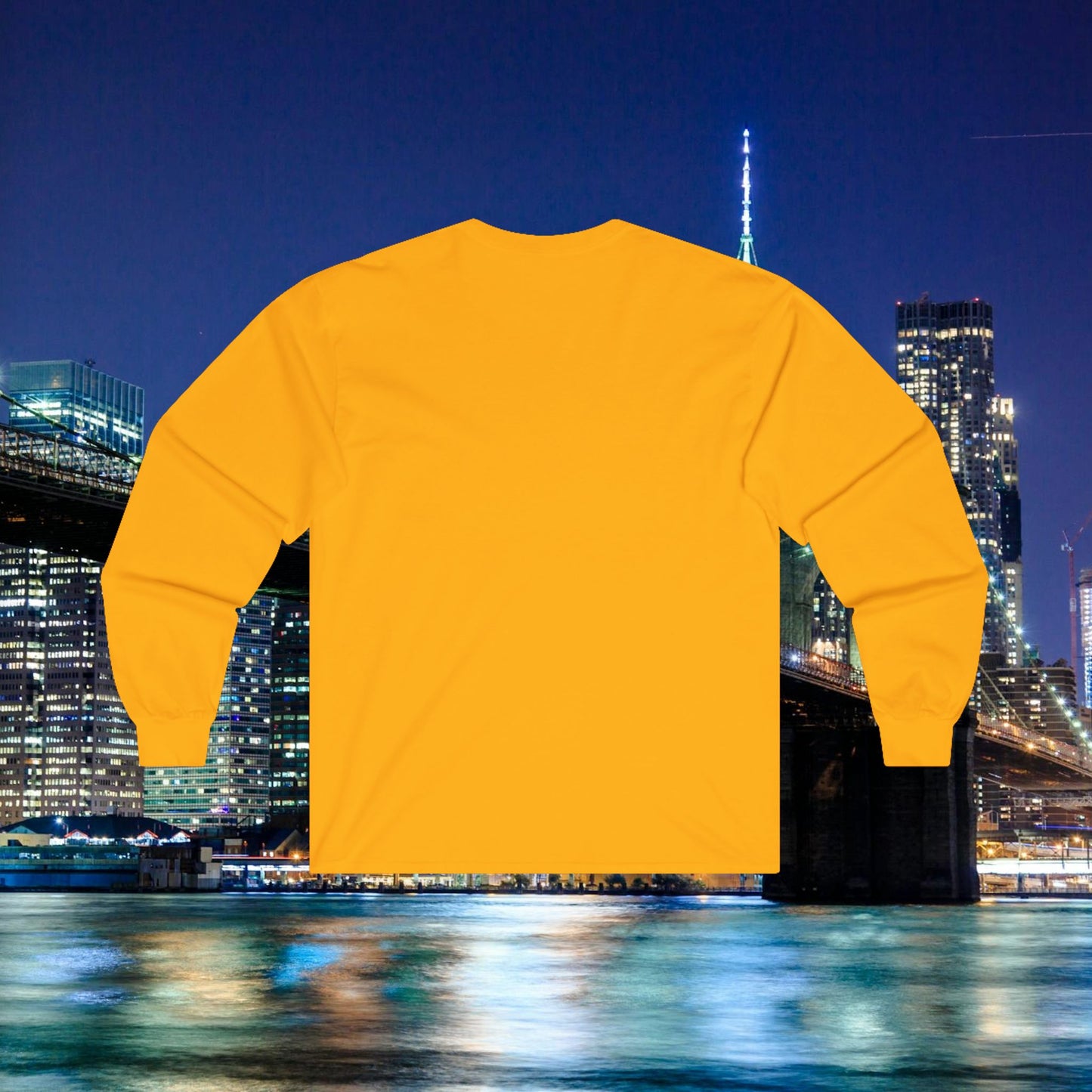 New York Bronx Baseball Long Sleeve Tee