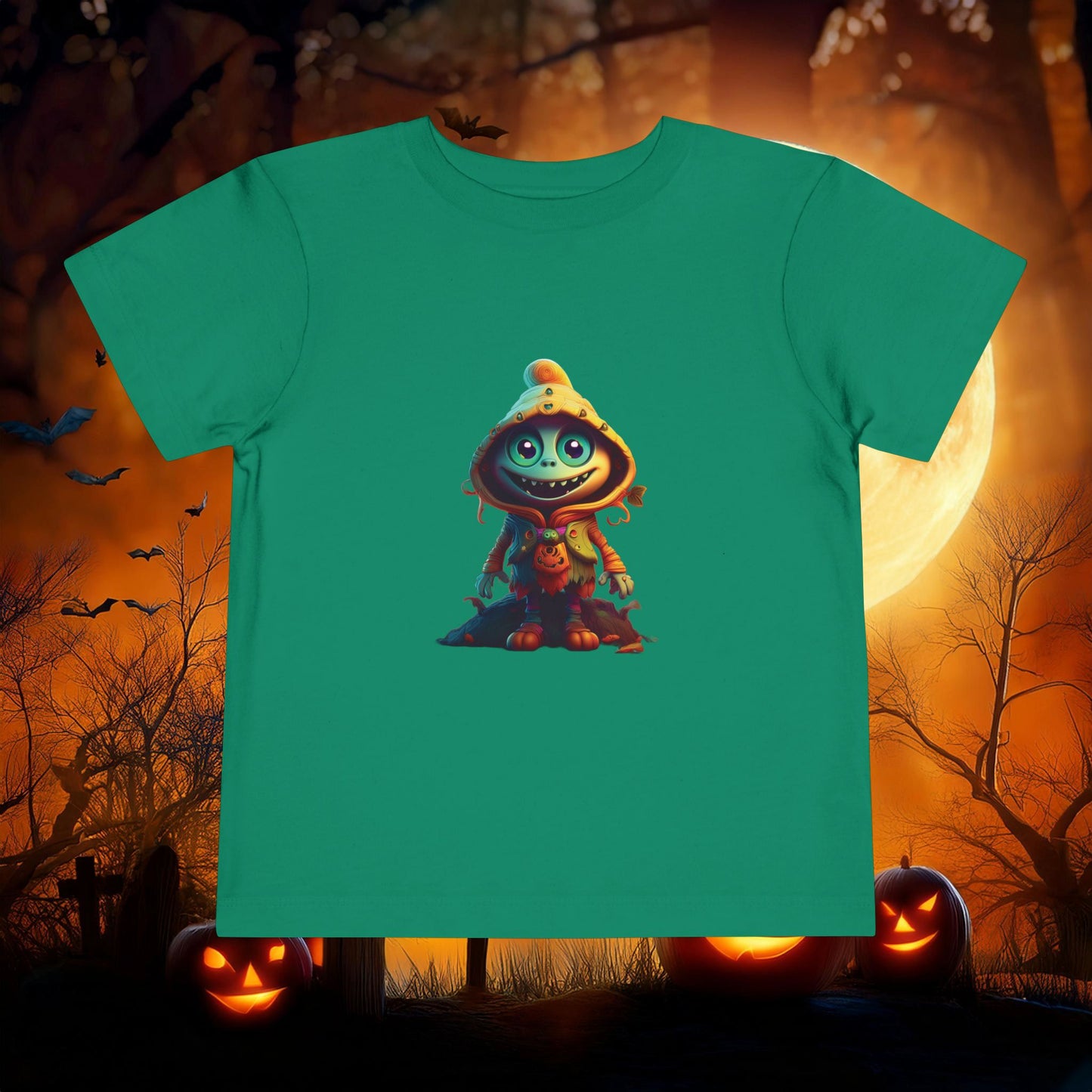 Trick or Treat Monster Toddler Tee