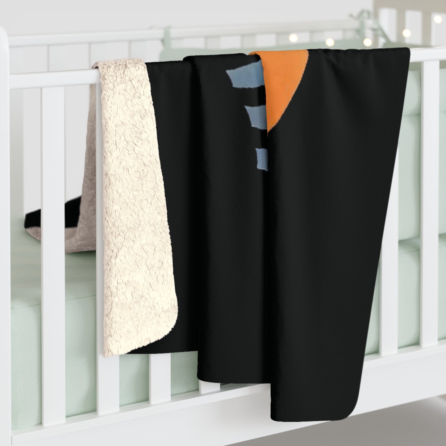 Sunset Dragon Sherpa Fleece Blanket