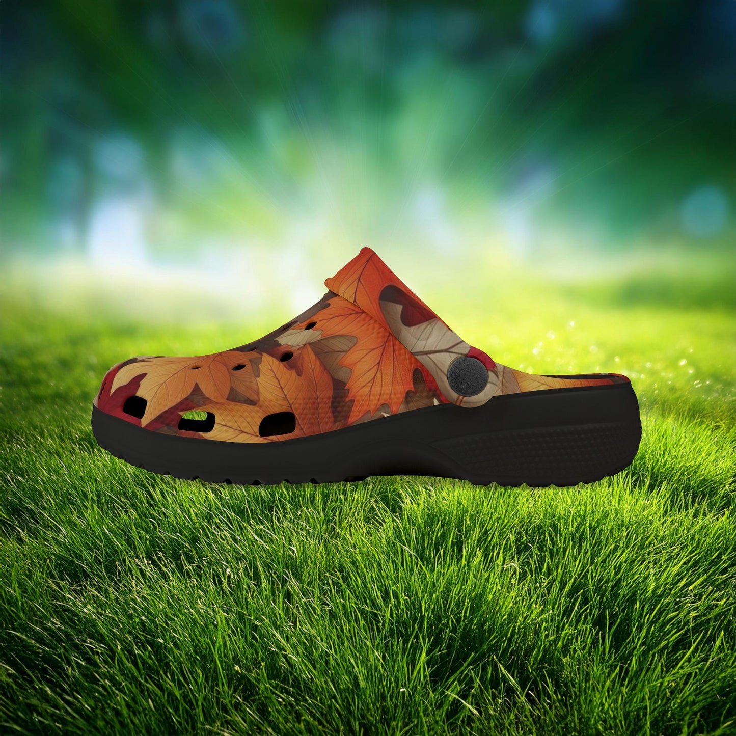 Autumn Leaves Kid's Foam Clogs