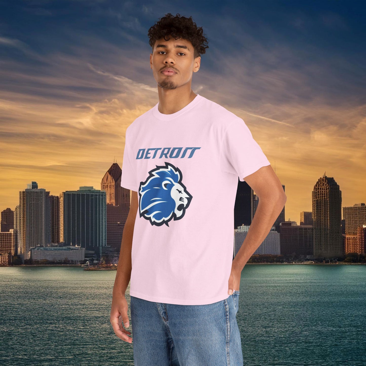Detroit Football Logo Tee