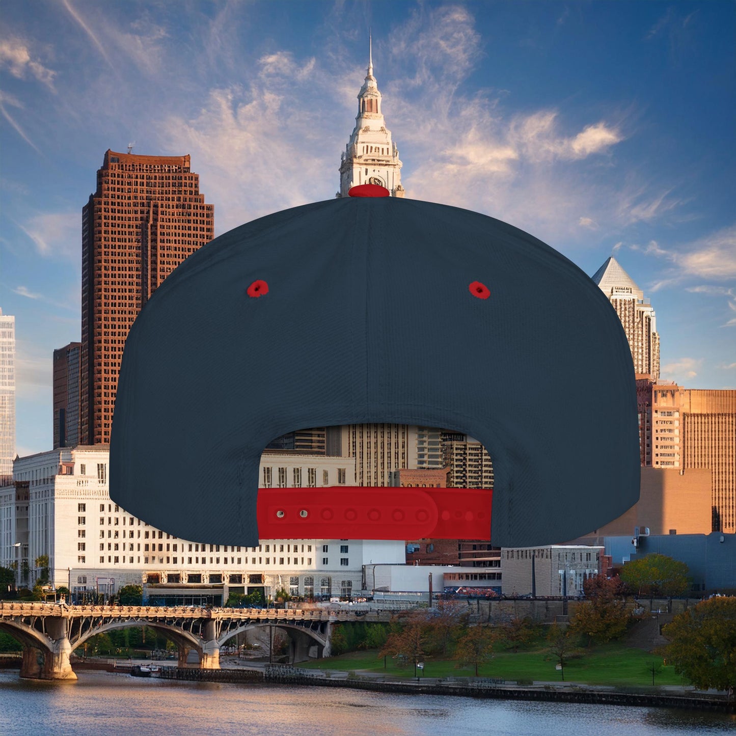 Cleveland Red Guardian Flat Bill Snapback