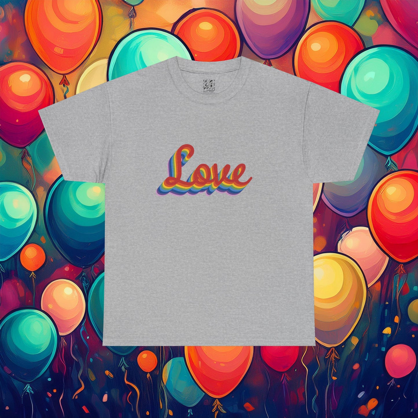 Rainbow Love Unisex Tee