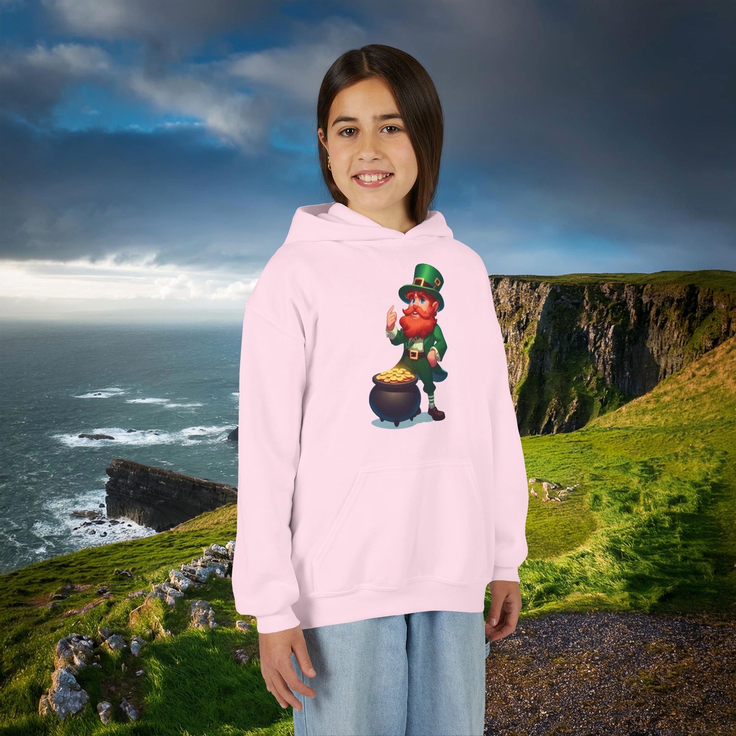 Leprechaun Youth Hoodie