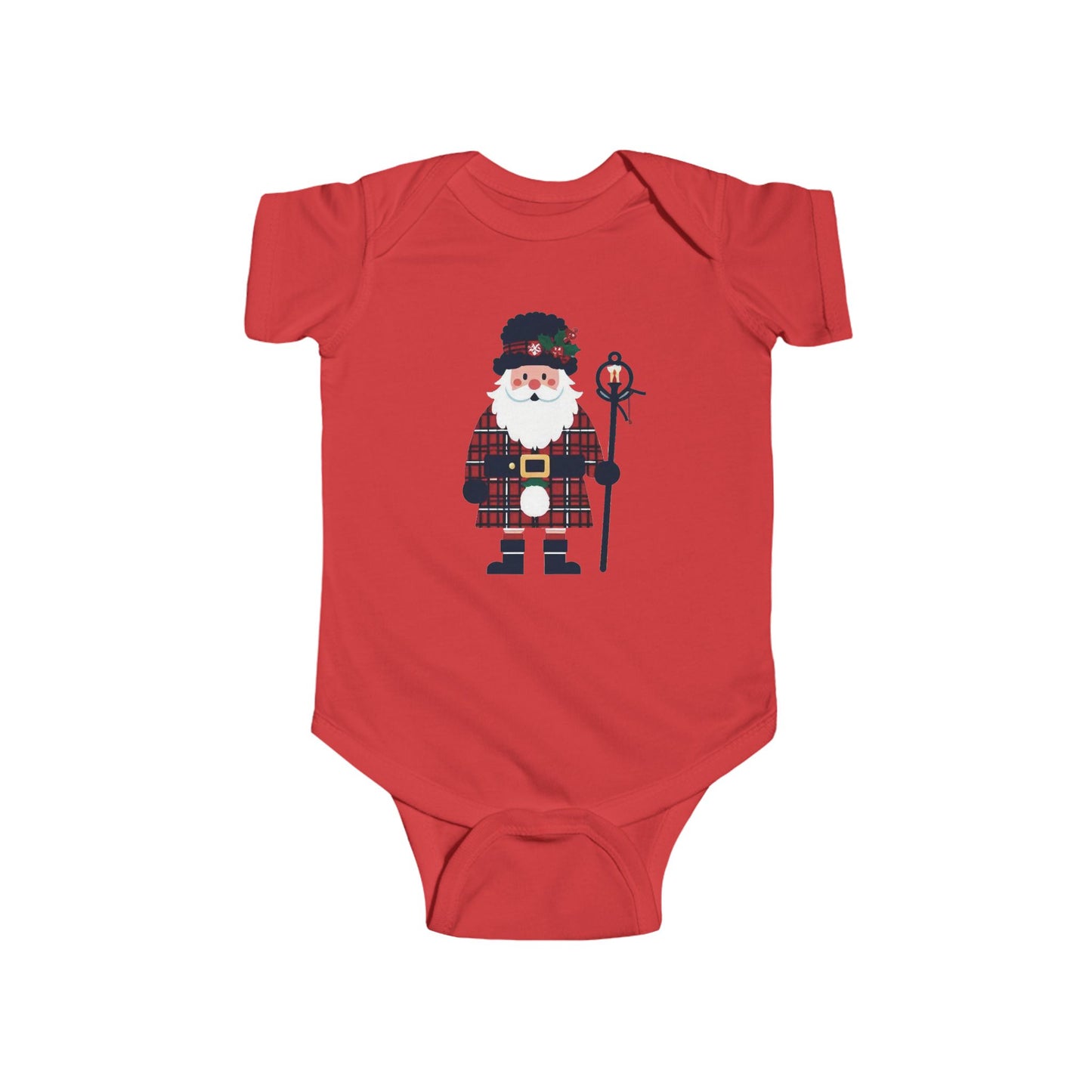 Victorian Santa Infant Bodysuit