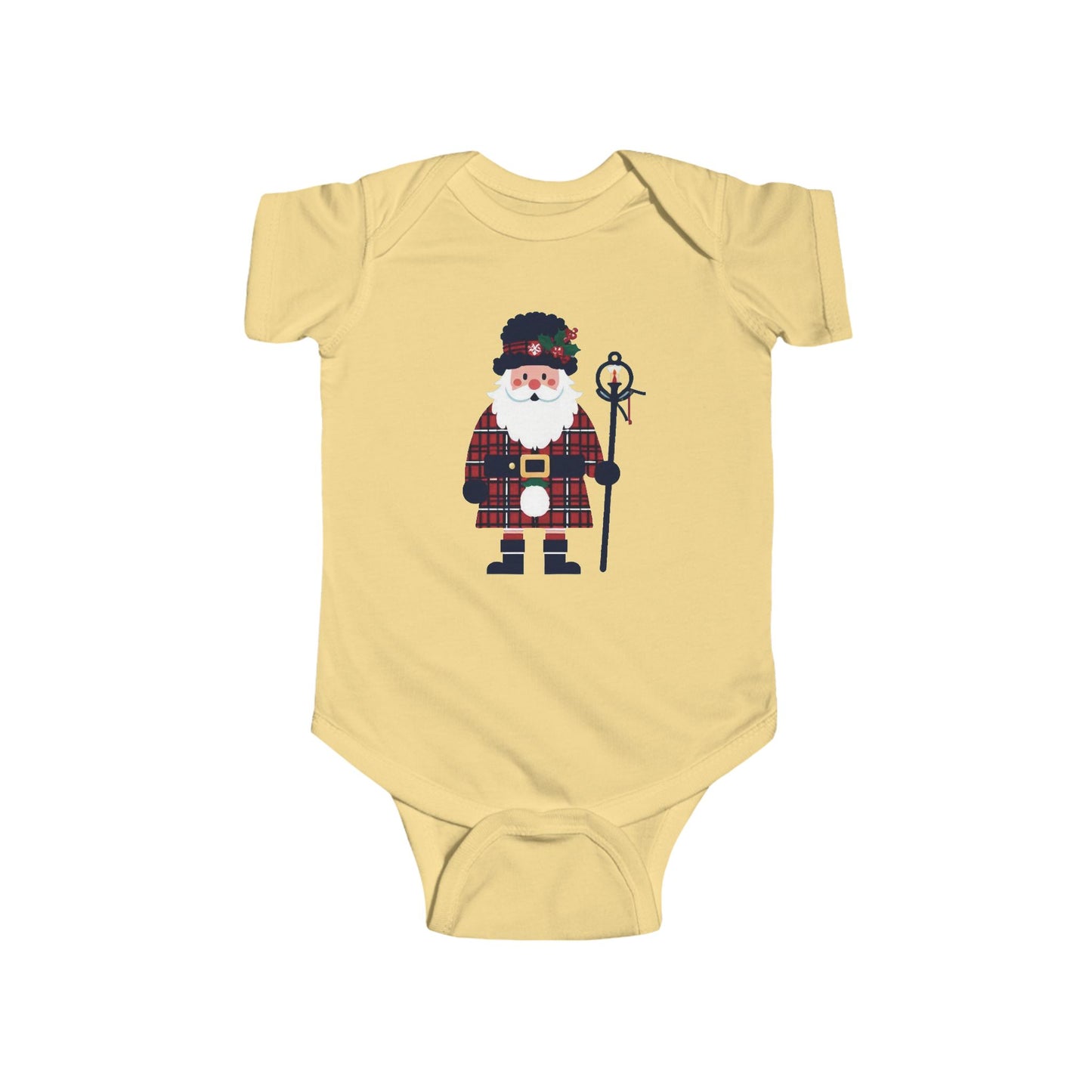 Victorian Santa Infant Bodysuit