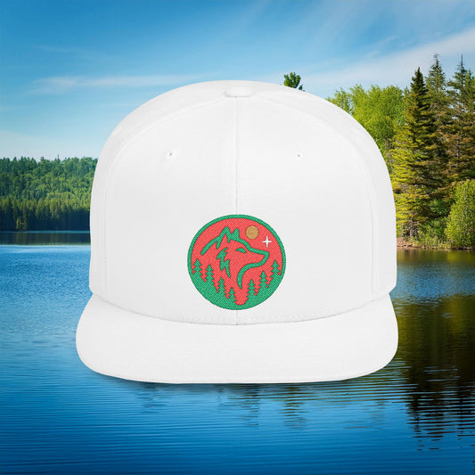 Minnesota Wild Wolf Flat Bill Snapback