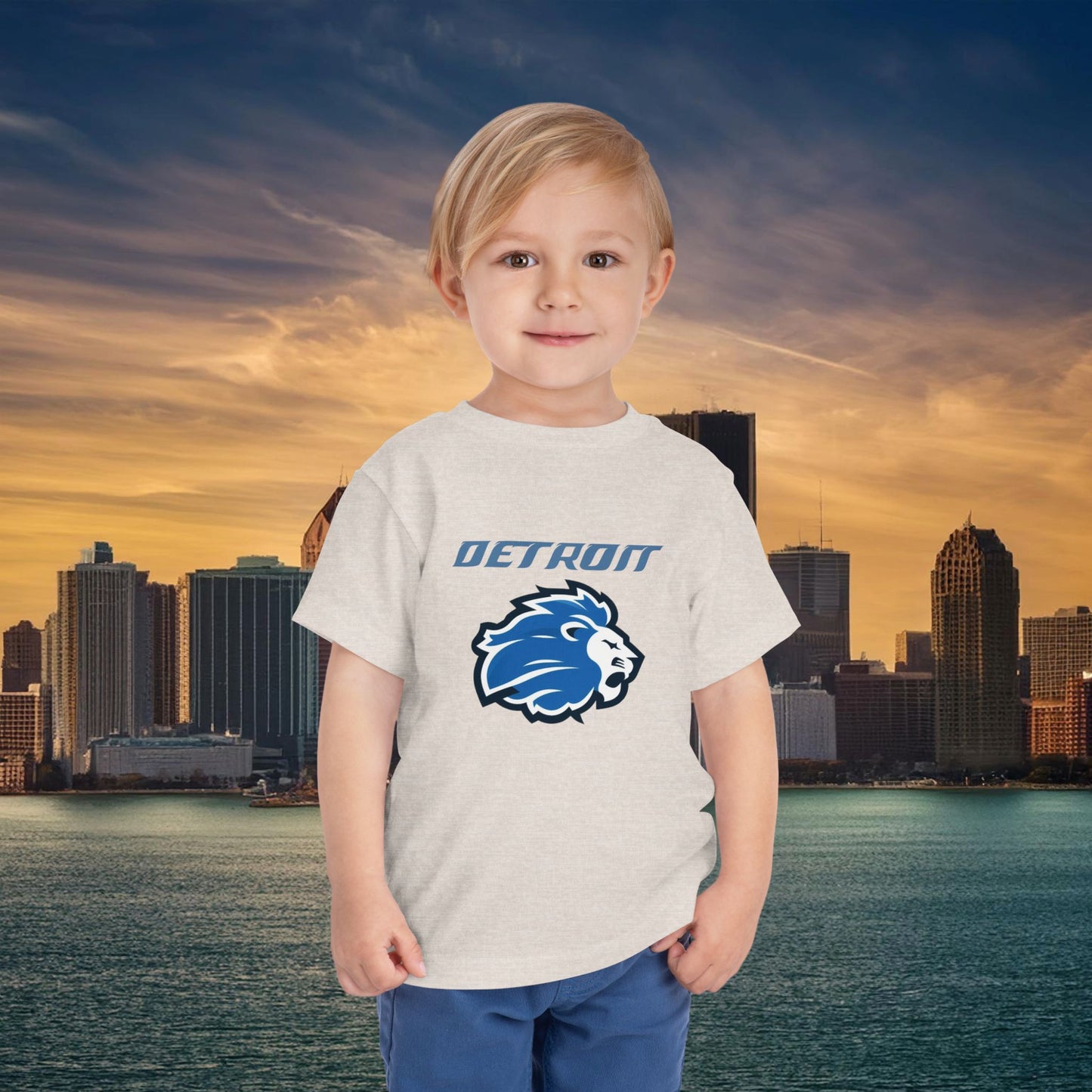 Detroit Football Logo Toddler Tee