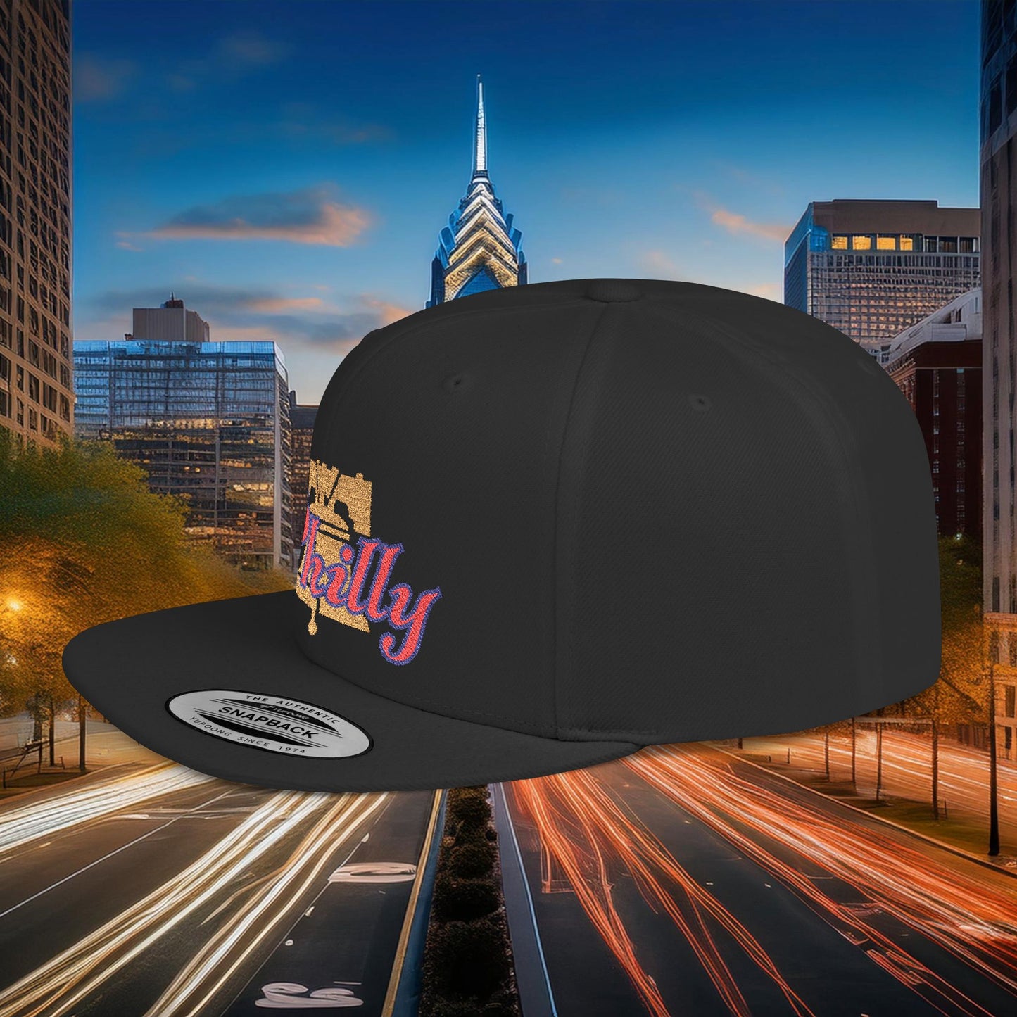 Philly Liberty Bell Flat Bill Snapback