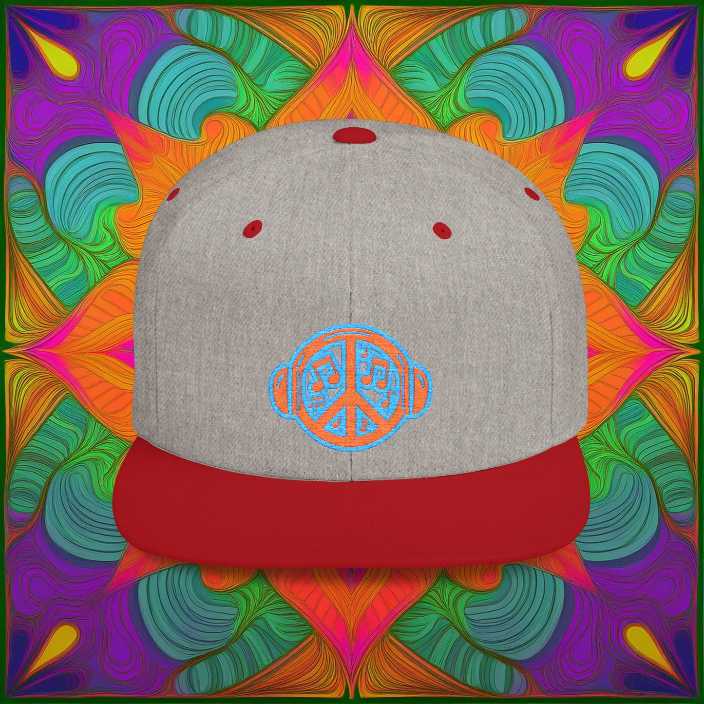 Beats Peace Logo Flat Bill Snapback