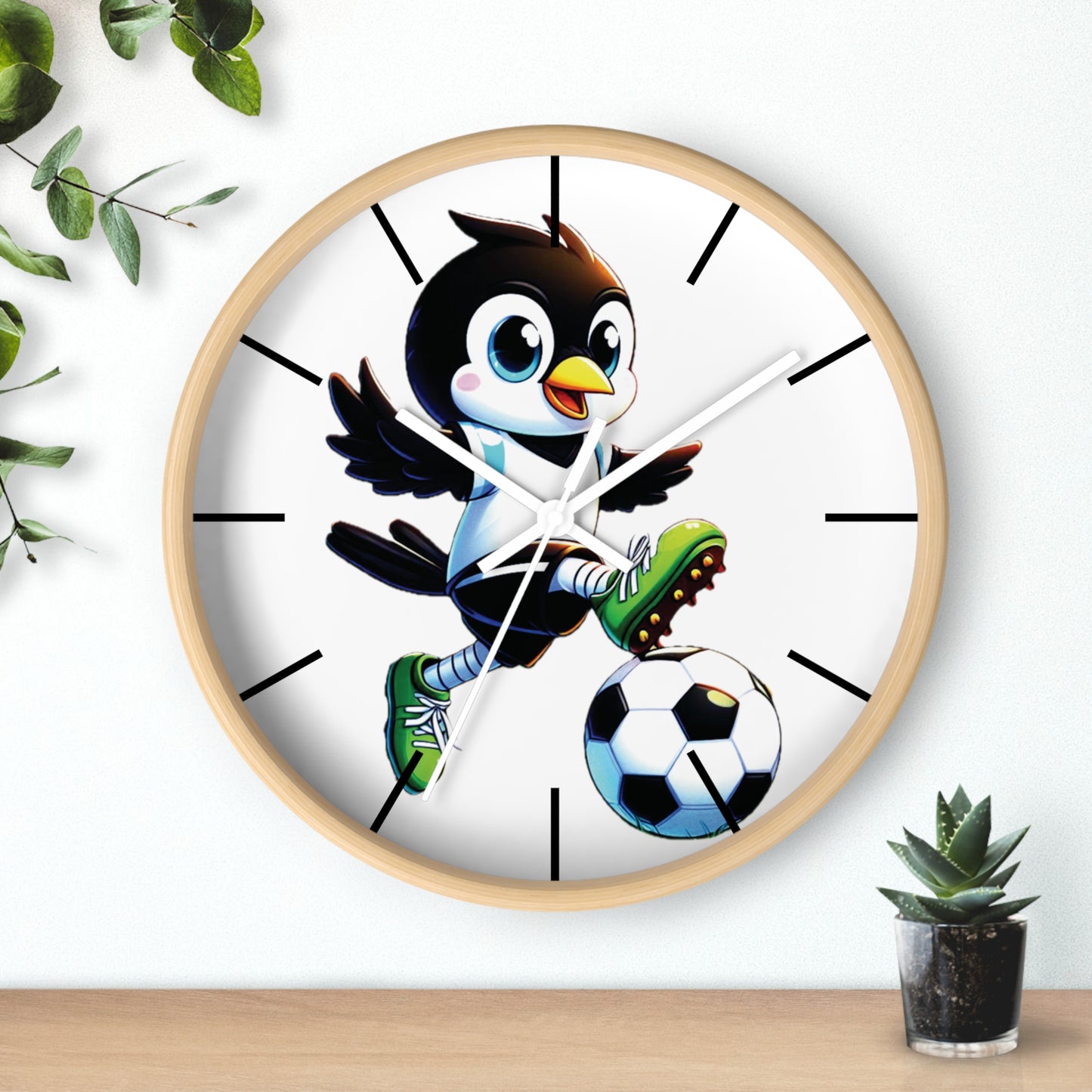 Mini Mag Striker Wall Clock