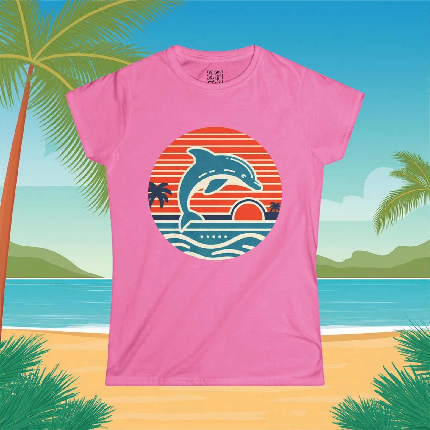 Miami Logo Women's Softstyle Tee