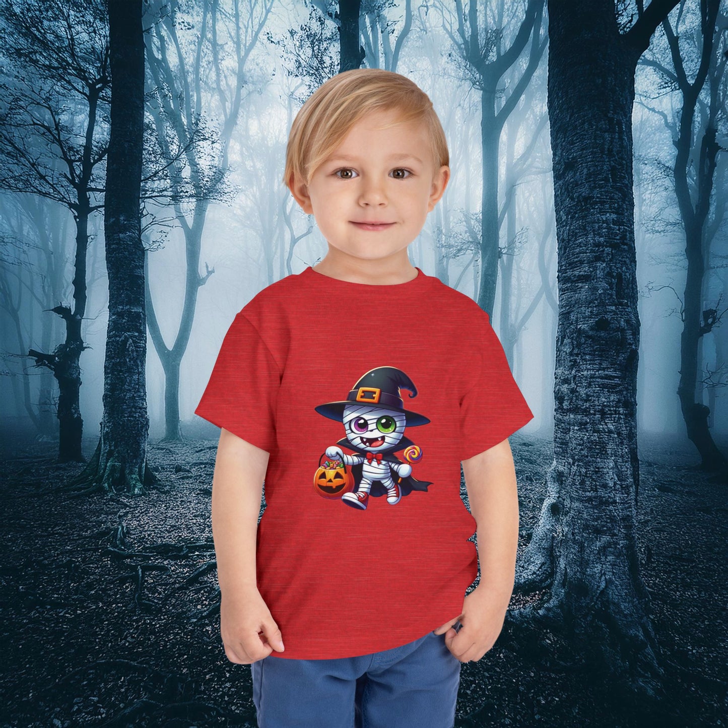 Trick or Treat Mummy Toddler Tee