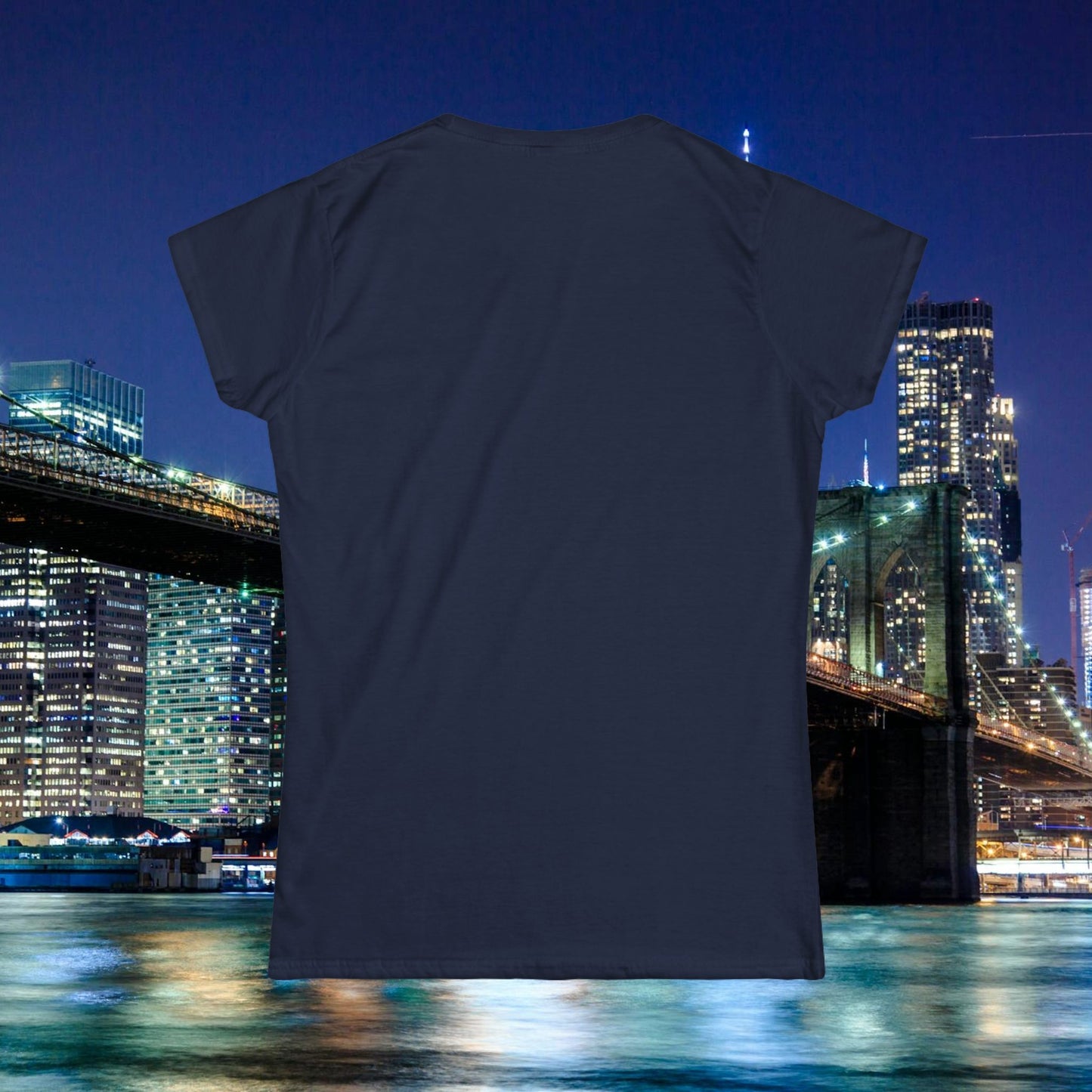 New York Bronx Baseball Women's Softstyle Tee