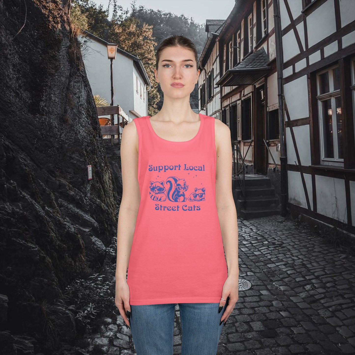 Support Local Street Cats Tank Top