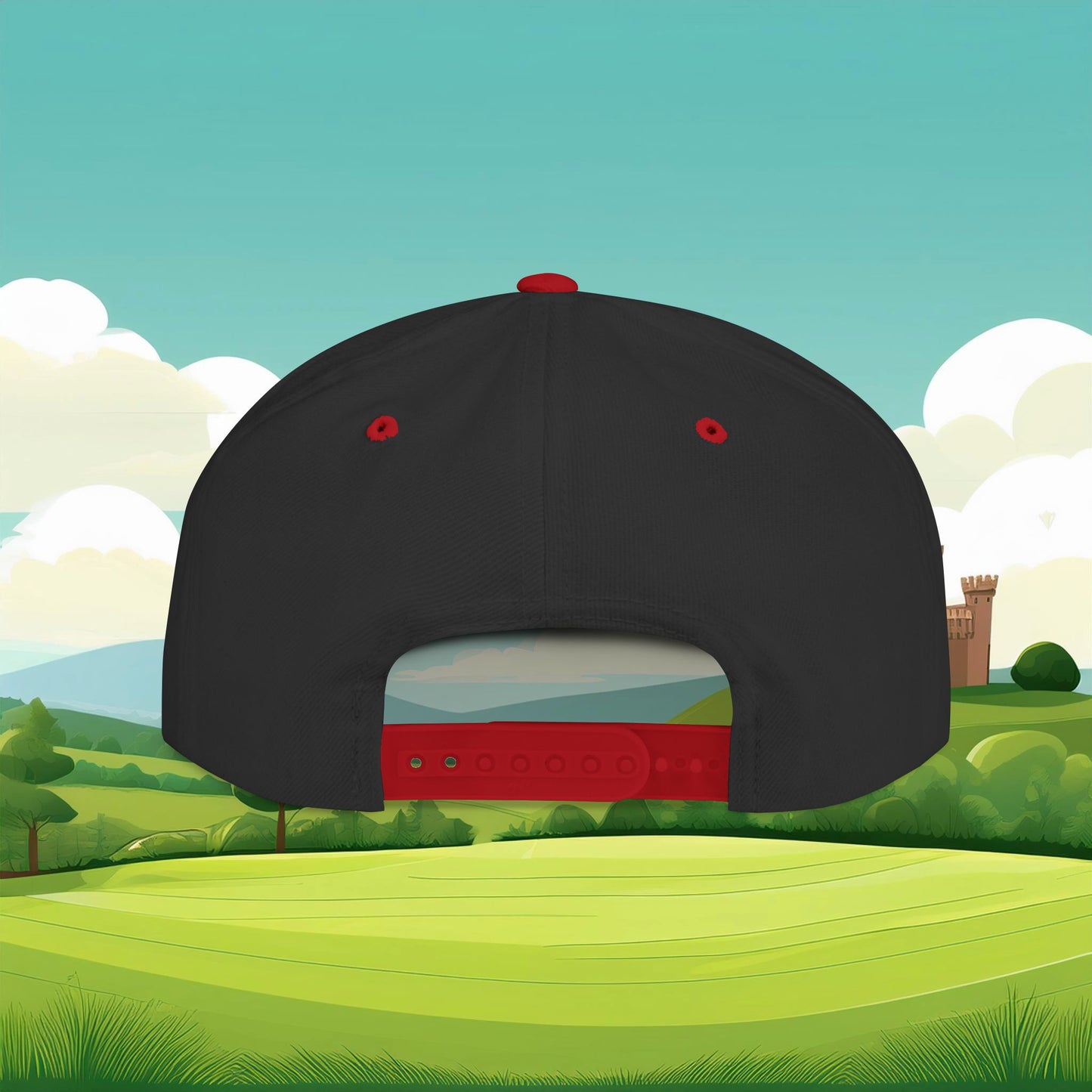 The Cymru Flat Bill Snapback
