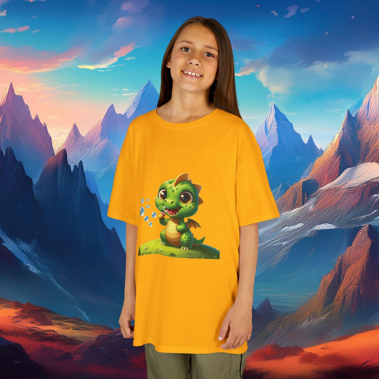 Dragon Bubbles Kids Tee