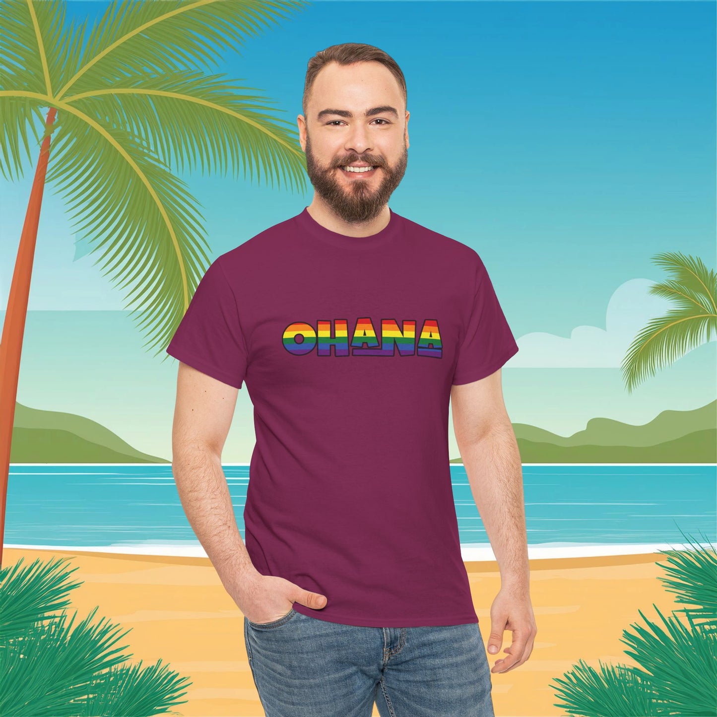 Rainbow Ohana Tee