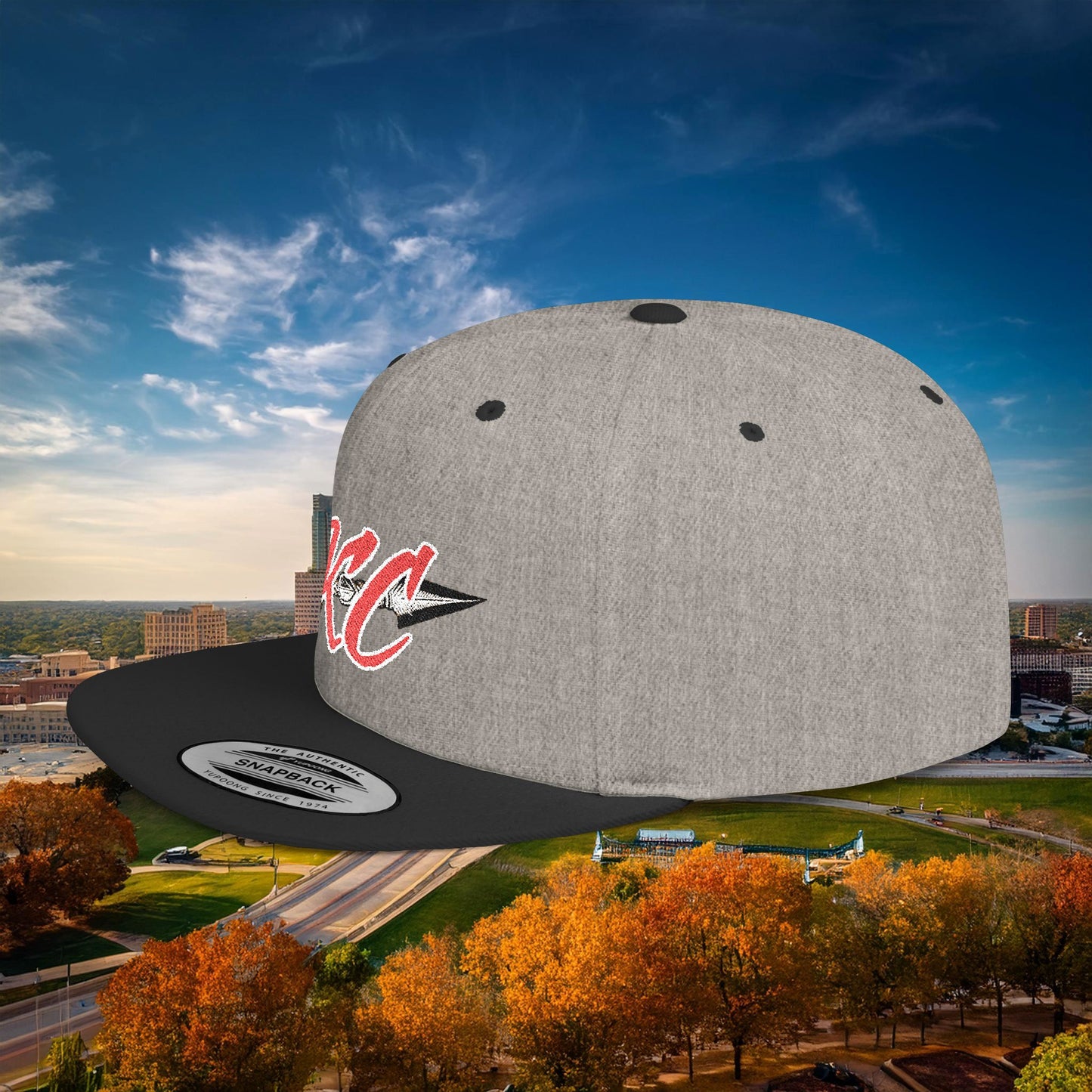 Kansas City KC Flat Bill Snapback