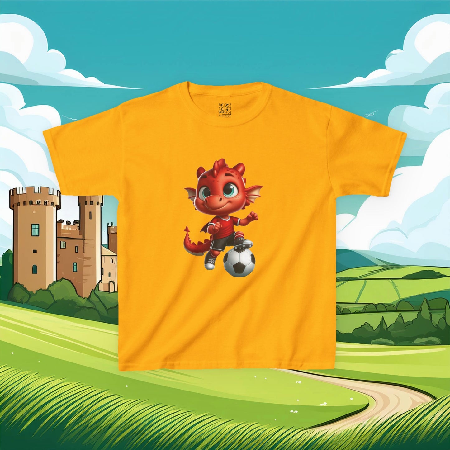 Wrexham Little Red Dragon Kids Tee
