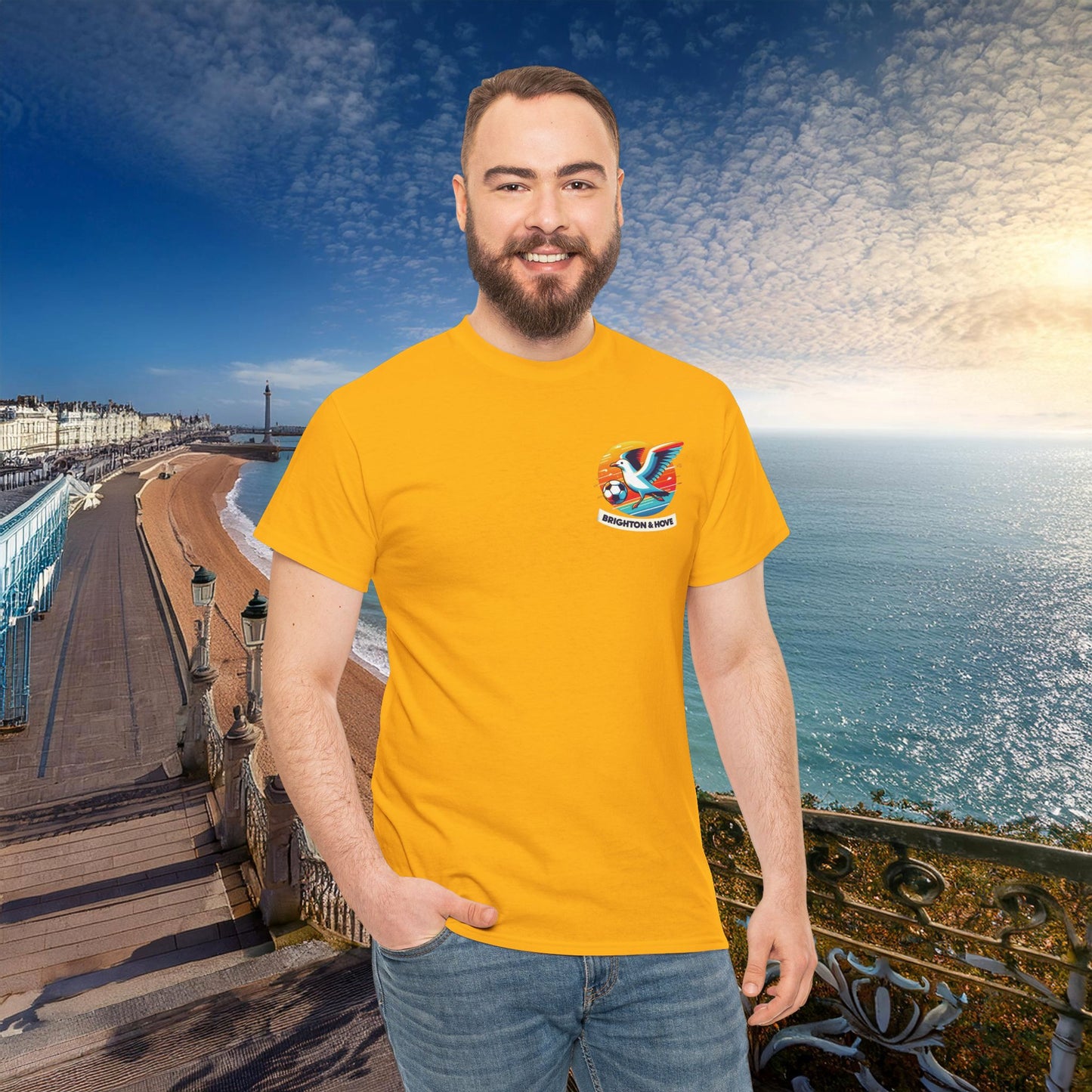 Brighton & Hove Albion Seagull Logo Tee