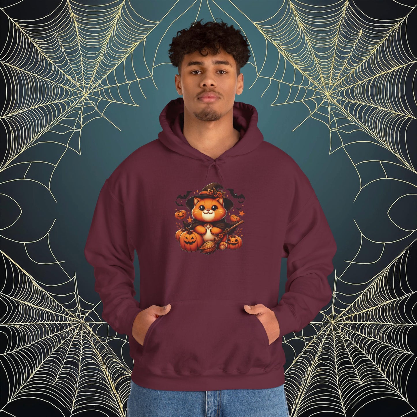 Halloween Cat Hoodie