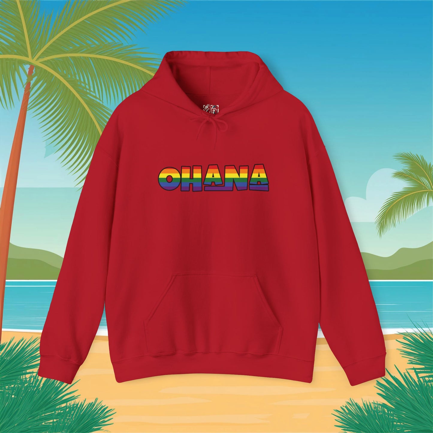 Rainbow Ohana Hoodie