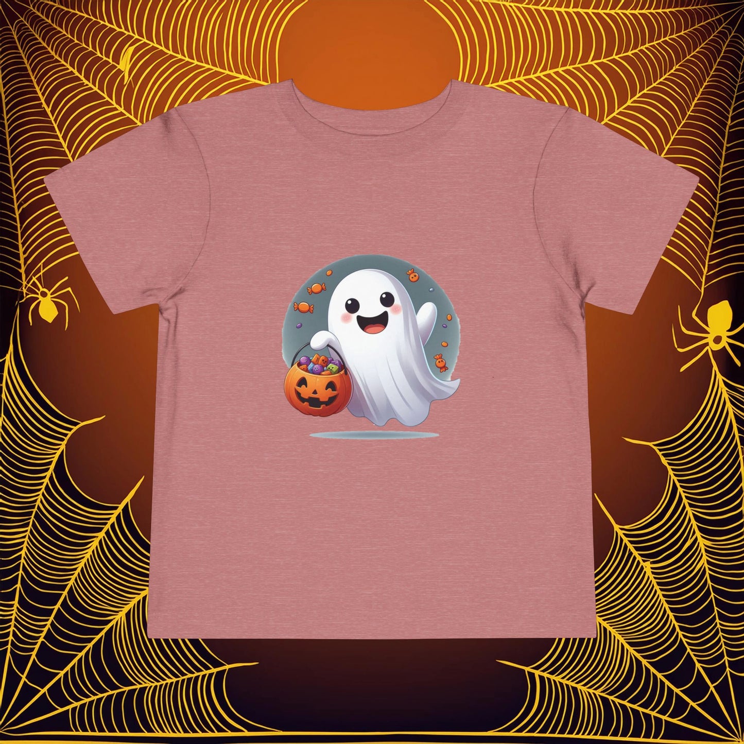 Trick or Treat Ghost Toddler Tee