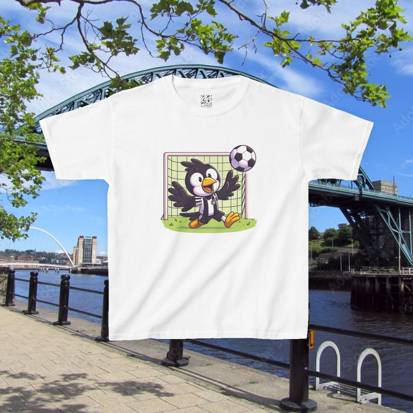 Newcastle United Mini Mag Keeper Kids Tee