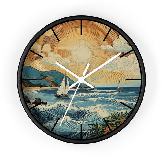 Sailing Weather Wall Clock