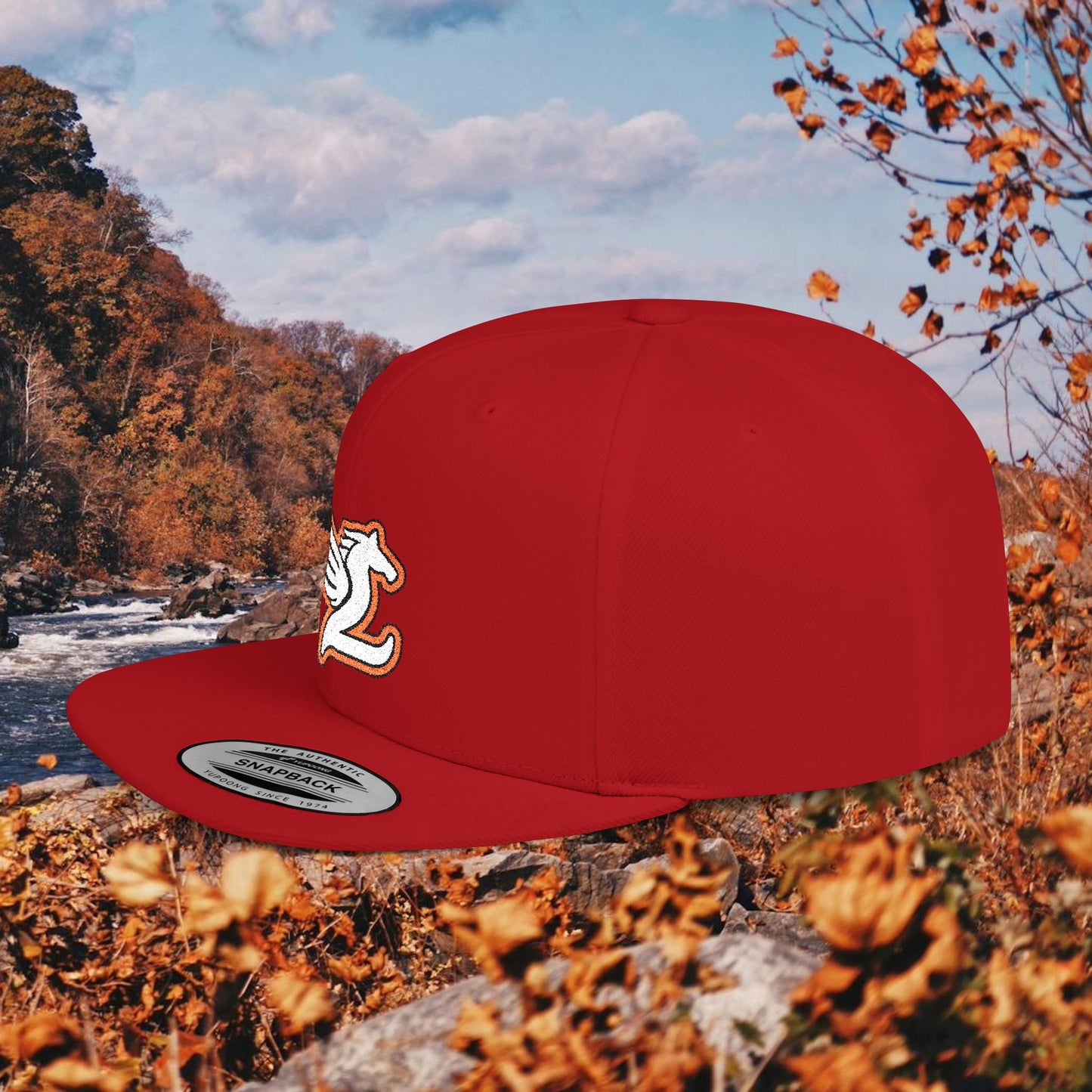 Loudoun Pegasus L Flat Bill Snapback