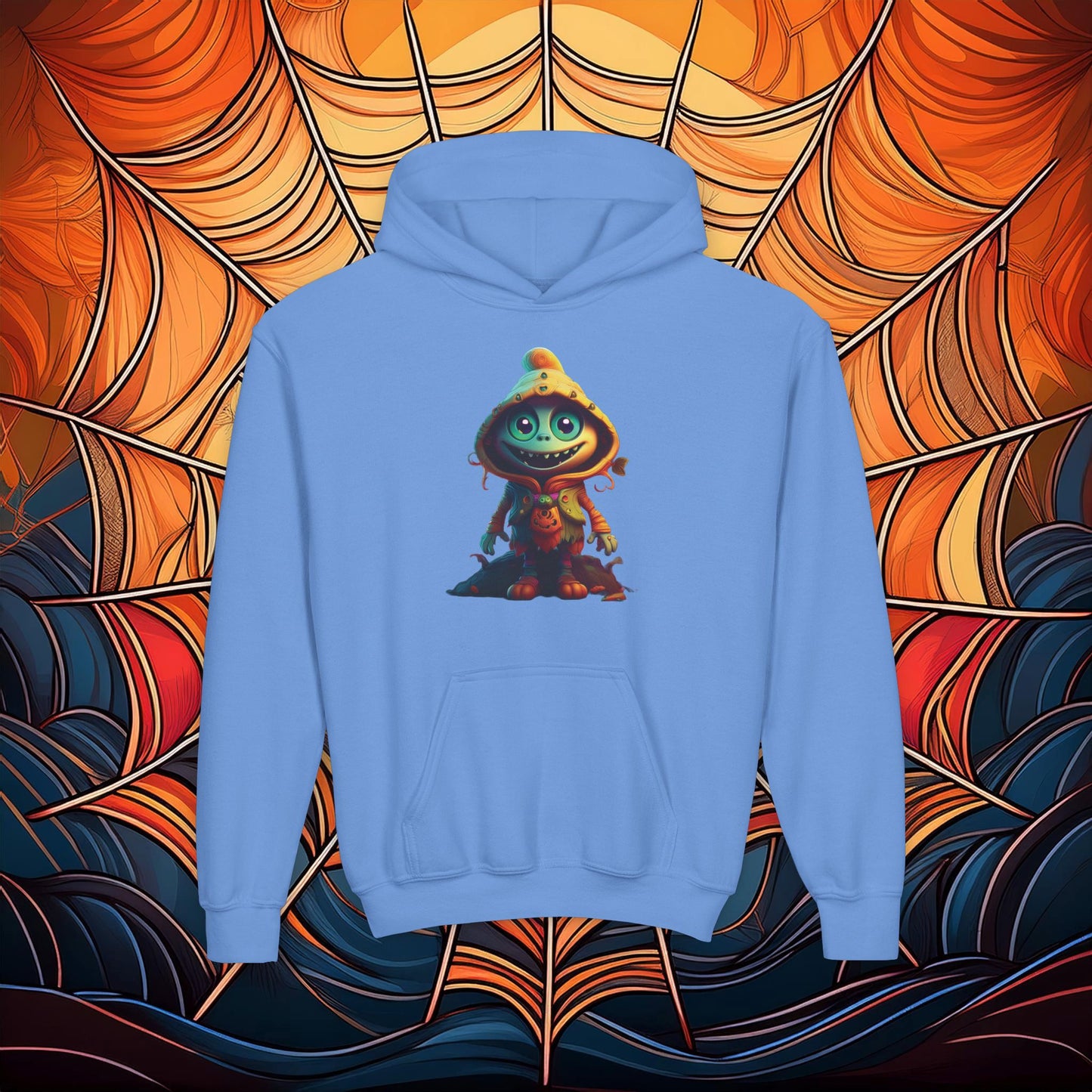 Trick or Treat Monster Youth Hoodie