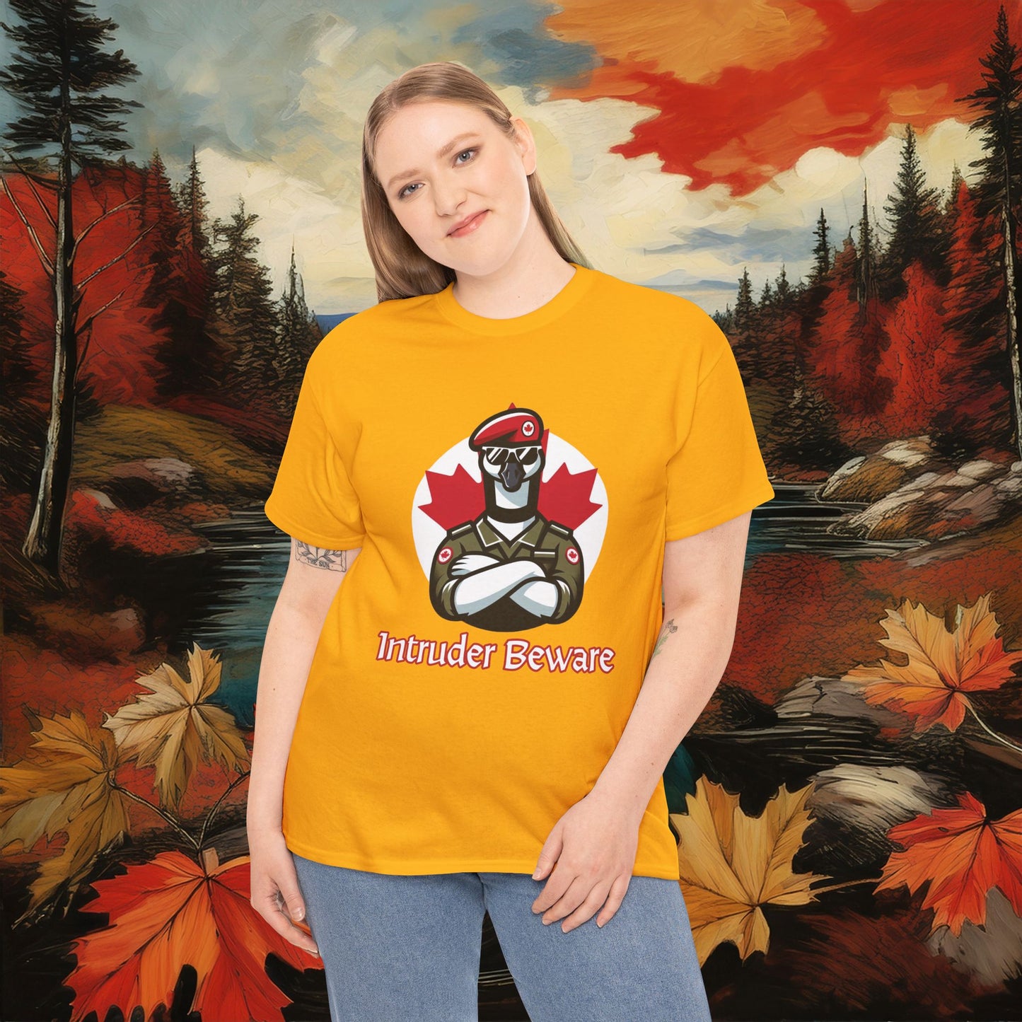 Canadian Goose "Intruder Beware" Tee